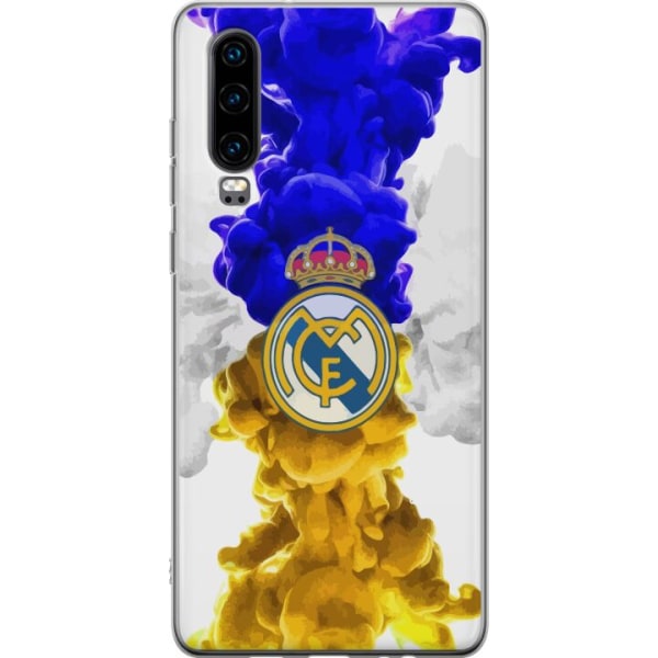 Huawei P30 Läpinäkyvä kuori Real Madrid Värit