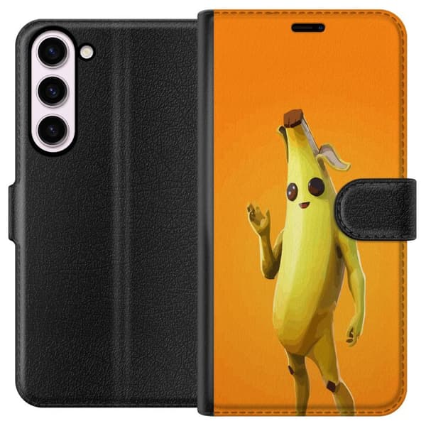 Kompatibelt Plånboksfodral till Samsung Galaxy S23+ Fortnite - Peely