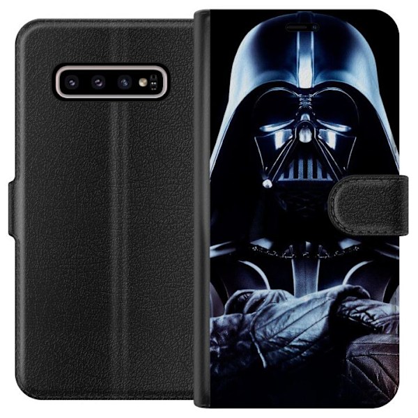 Samsung Galaxy S10+ Lompakkokotelo Darth Vader
