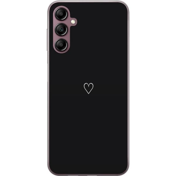 Kompatibelt Mobildeksel til Samsung Galaxy A14 5G Hjerte Svart