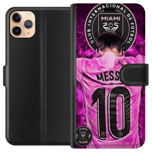 Apple iPhone 11 Pro Max Tegnebogsetui Messi