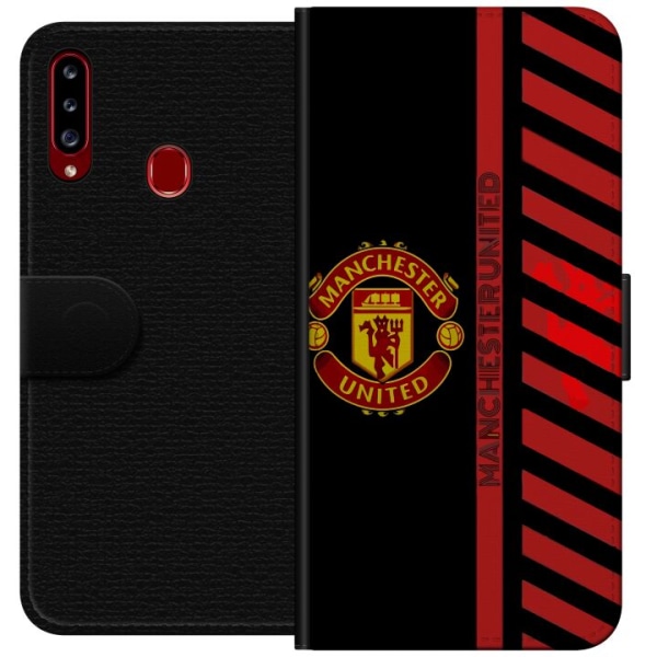 Samsung Galaxy A20s Lommeboketui Manchester United