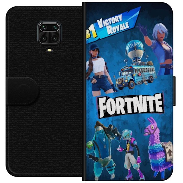 Xiaomi Redmi Note 9S Tegnebogsetui Fortnite