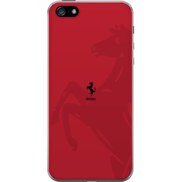 Apple iPhone 5 Läpinäkyvä kuori Ferrari