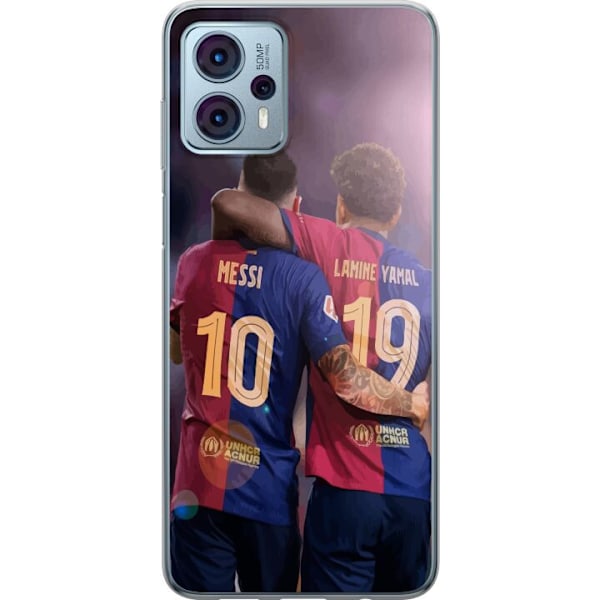 Motorola Moto G23 Läpinäkyvä kuori Lamine Yamal Messi