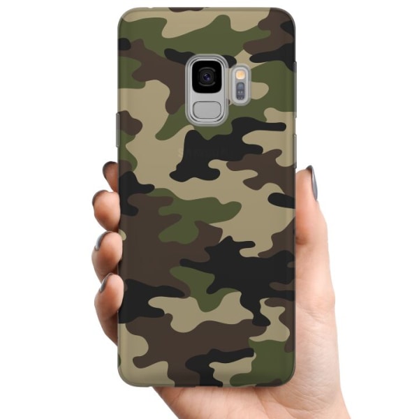 Samsung Galaxy S9 TPU Mobilcover Militær