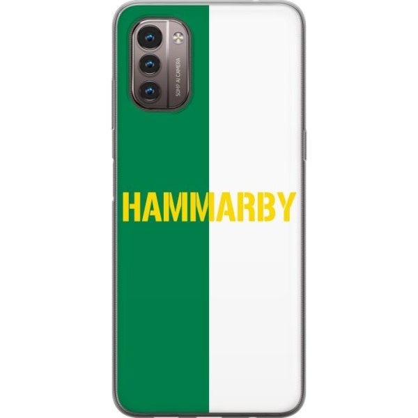 Nokia G21 Läpinäkyvä kuori Hammarby