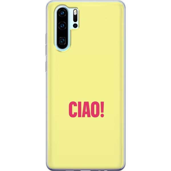 Kompatibelt Mobildeksel til Huawei P30 Pro Rosa CIAO gul