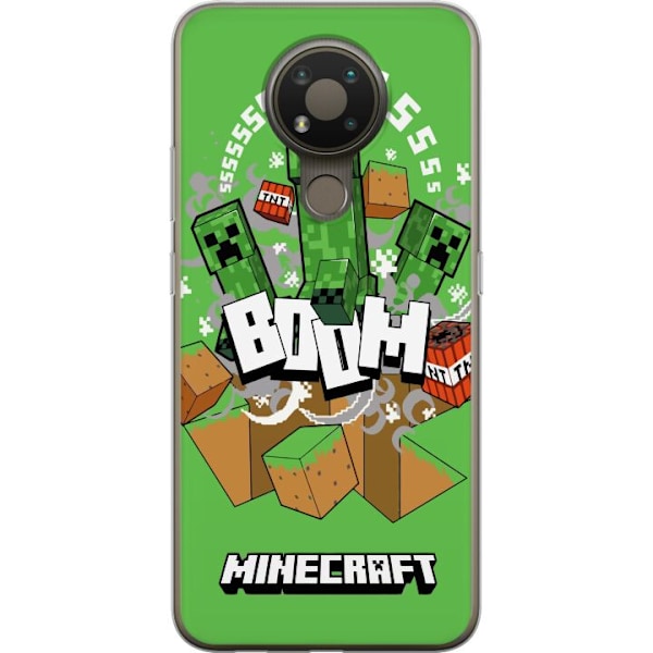 Nokia 3.4 Gennemsigtig cover Minecraft Boom