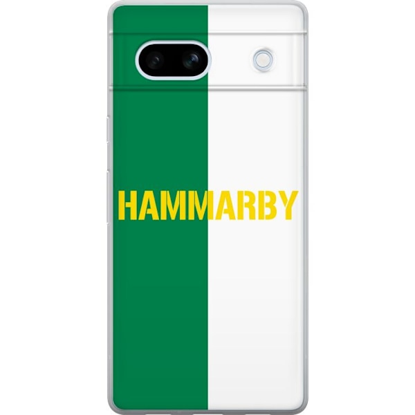 Google Pixel 7a Genomskinligt Skal Hammarby