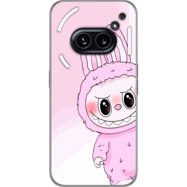 Nothing Phone (2a) Plus Genomskinligt Skal Labubu Bunny Series