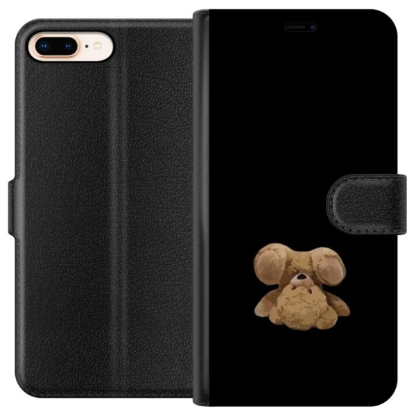 Apple iPhone 8 Plus Lommeboketui Opp og ned bjørn