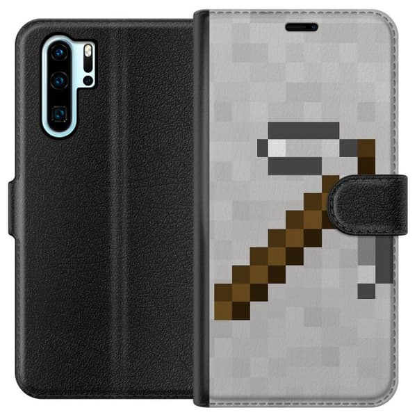 Kompatibelt Lommeboketui til Huawei P30 Pro Minecraft Verktøy