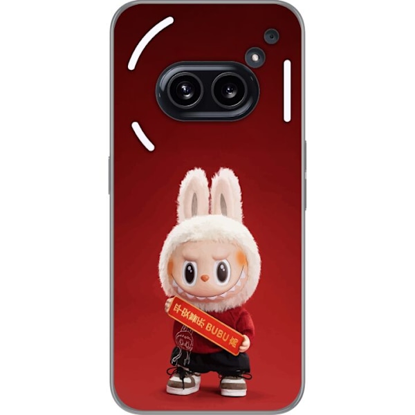 Nothing Phone (2a) Plus Genomskinligt Skal Pop Mart The Monste