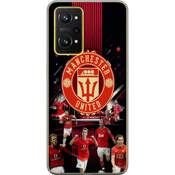 Realme GT Neo 3T Gjennomsiktig deksel Manchester United F.C.