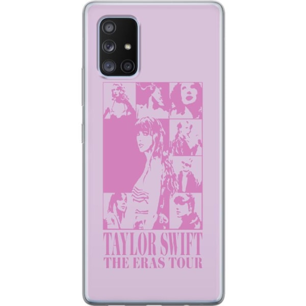 Samsung Galaxy A71 5G Genomskinligt Skal Taylor Swift - Pink