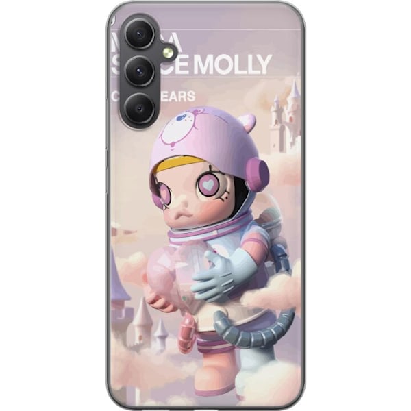 Samsung Galaxy A24 4G Genomskinligt Skal Mega Space Molly Care
