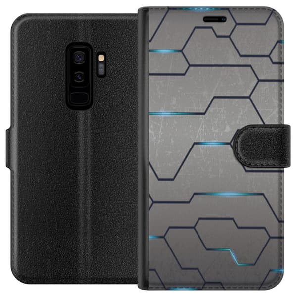 Kompatibel Tegnebogsetui til Samsung Galaxy S9+ Mønster