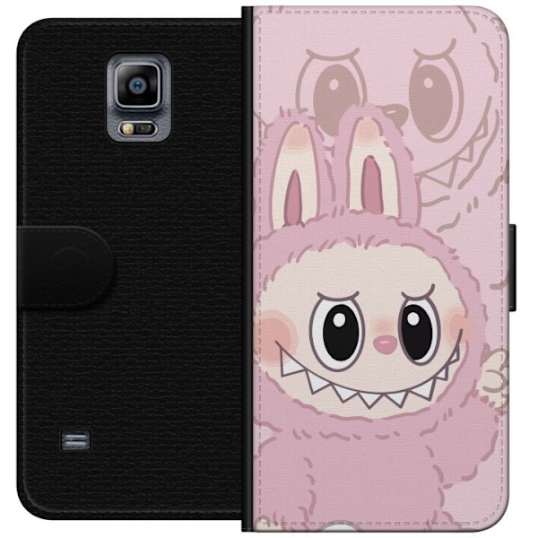 Samsung Galaxy Note 4 Lompakkokotelo Labubu Floral Freak