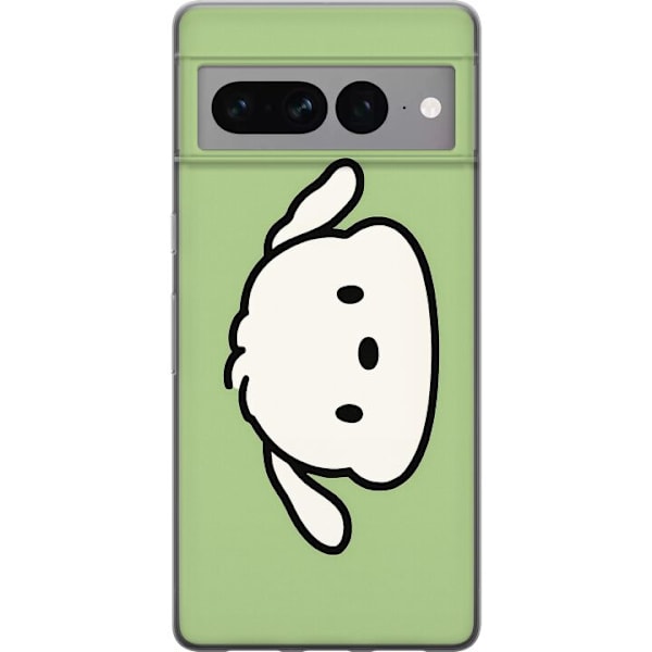 Google Pixel 7 Pro Genomskinligt Skal Snoopy Flip