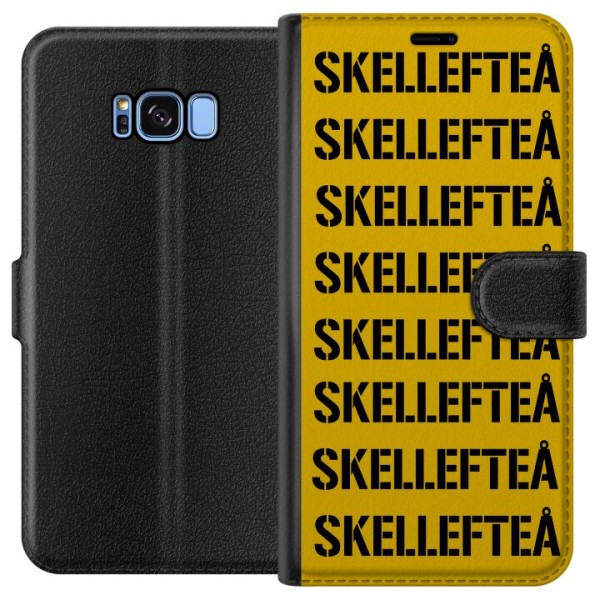 Samsung Galaxy S8 Plånboksfodral Skellefteå SM GULD