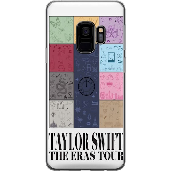 Samsung Galaxy S9 Gennemsigtig cover Taylor Swift Farver