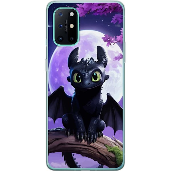 OnePlus 8T Läpinäkyvä kuori Kuinka kouluttaa lohikäärmeesi
