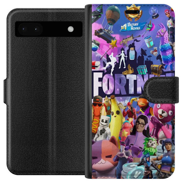 Google Pixel 6a Tegnebogsetui Fortnite Karakterer Spilmotiver Ikon Gaming Design Populær Kamp Royale Børne Spilkarakterer Motiv