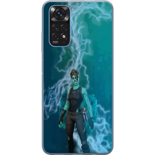 Xiaomi Redmi Note 11S Gennemsigtig cover Fortnite - Ghoul Troo