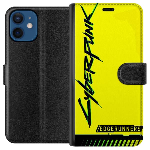 Kompatibelt Plånboksfodral till Apple iPhone 12 Cyberpunk: Edgerunners