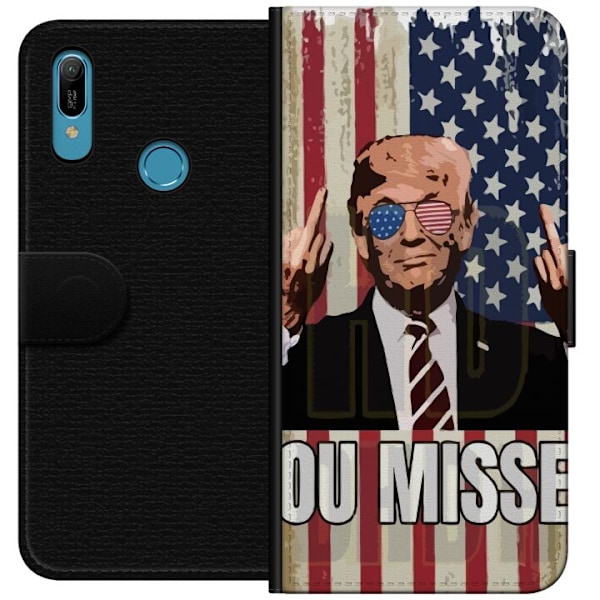 Huawei Y6 (2019) Lommeboketui Trump