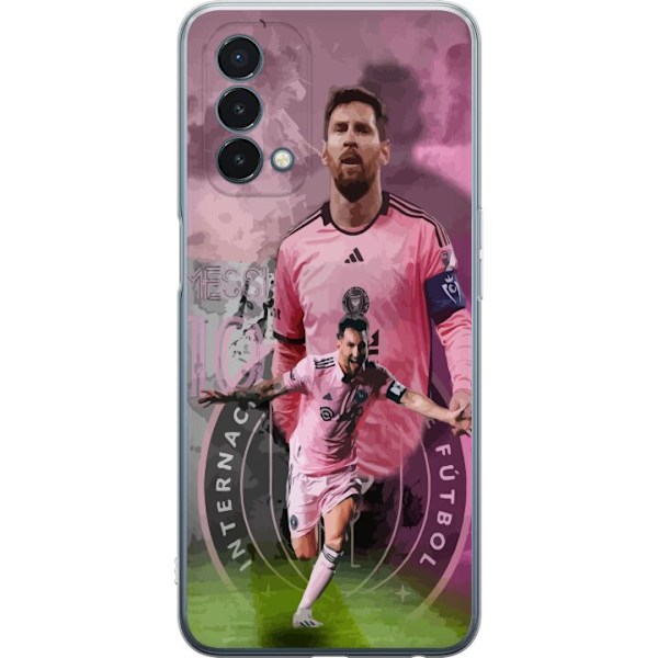 OnePlus Nord N200 5G Genomskinligt Skal Messi