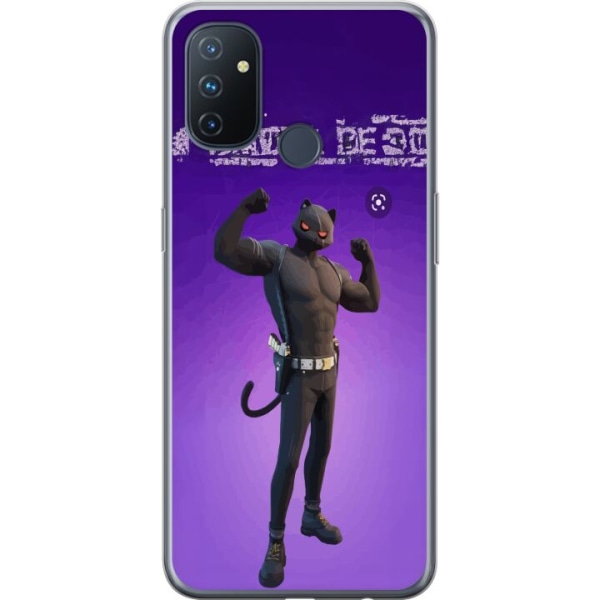 OnePlus Nord N100 Gennemsigtig cover Fortnite - Meowscles