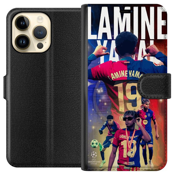 Apple iPhone 15 Pro Max Lommeboketui Yamal i Bevegelse - Ungt