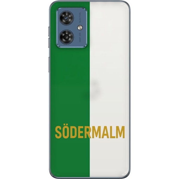 Motorola Moto G54 Läpinäkyvä kuori Södermalm - jalkapallo