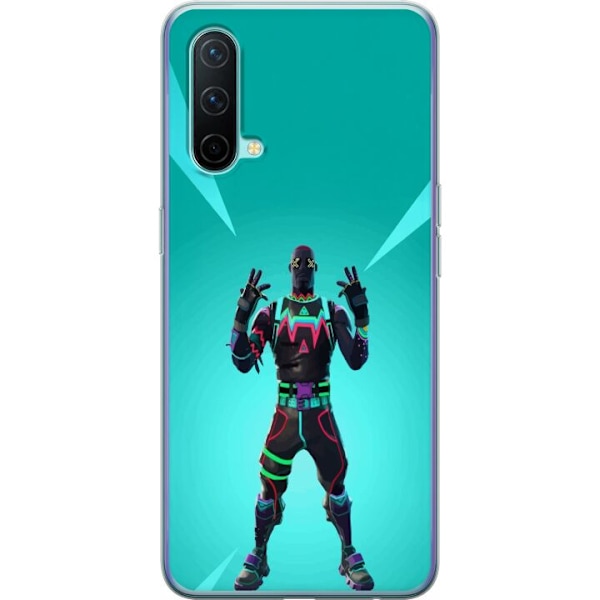 OnePlus Nord CE 5G Genomskinligt Skal black knight fortnite