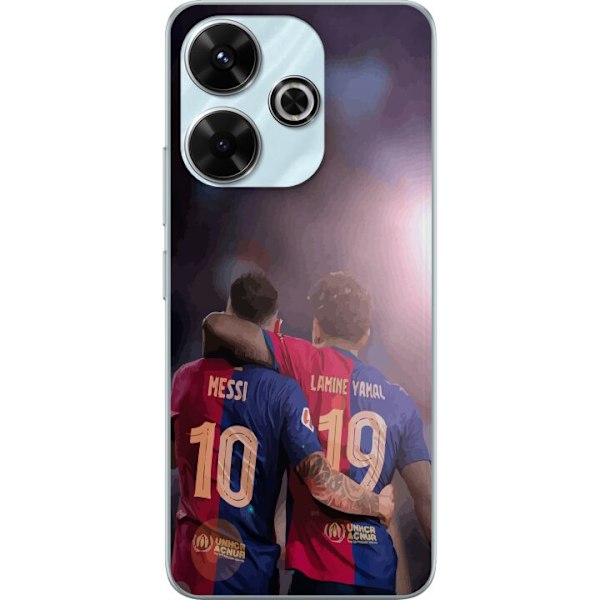 Xiaomi Redmi 13 Gennemsigtig cover Lamine Yamal VS Messi