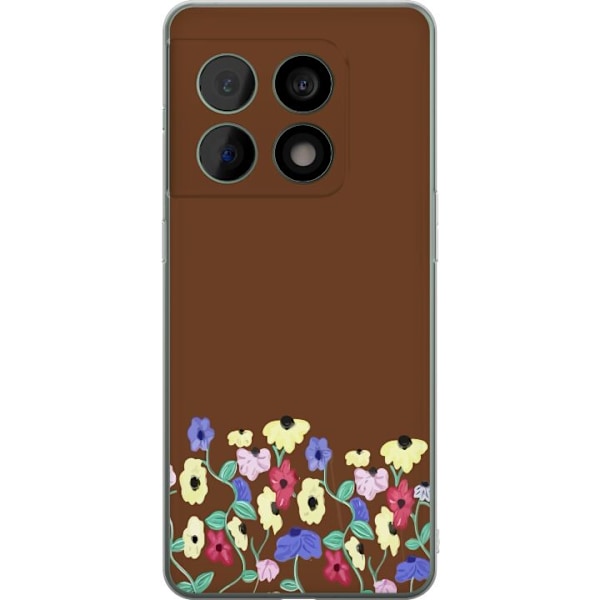 OnePlus 10 Pro Genomskinligt Skal Blommor