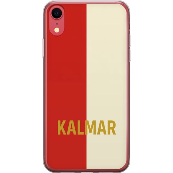 Apple iPhone XR Läpinäkyvä kuori Kalmar - jalkapallo