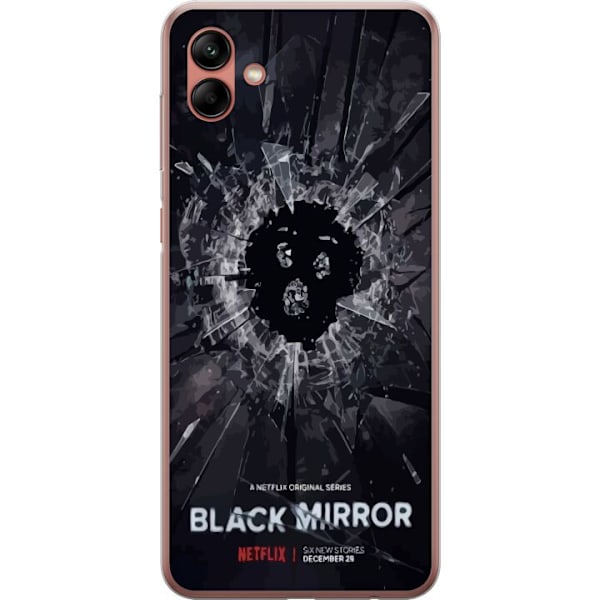 Samsung Galaxy A04 Läpinäkyvä kuori Black Mirror Sci-Fi Net