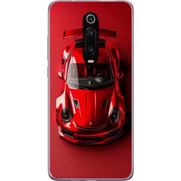 Xiaomi Mi 9T Pro  Gennemsigtig cover Porsche