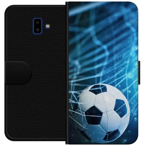 Samsung Galaxy J6+ Tegnebogsetui VM Fodbold 2018
