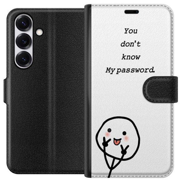 Samsung Galaxy S25 Tegnebogsetui Du Kender Ikke Mit Adgangskode