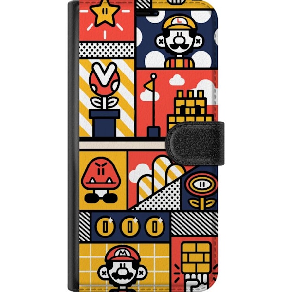 Motorola Moto G24 Lompakkokotelo Super Mario