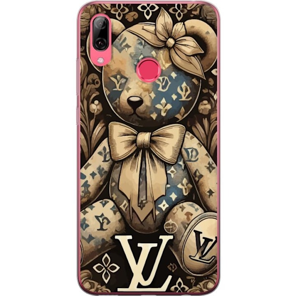 Huawei Y7 (2019) Genomskinligt Skal Teddy Vuitton