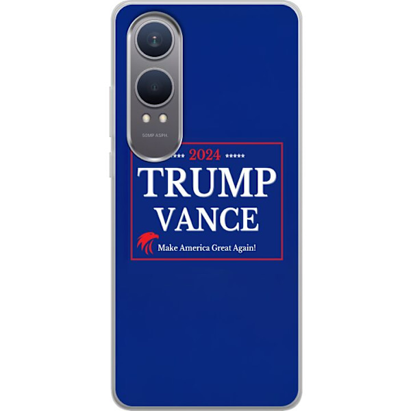 OnePlus Nord CE4 Lite Gennemsigtig cover Trump | Vance 2024