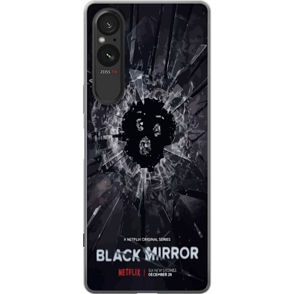 Sony Xperia 10 VI Genomskinligt Skal Black Mirror Sci-Fi Netfl