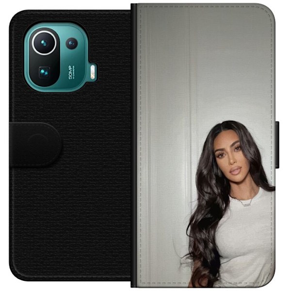 Xiaomi Mi 11 Pro Plånboksfodral Kim Kardashian – Iconic Style Collection