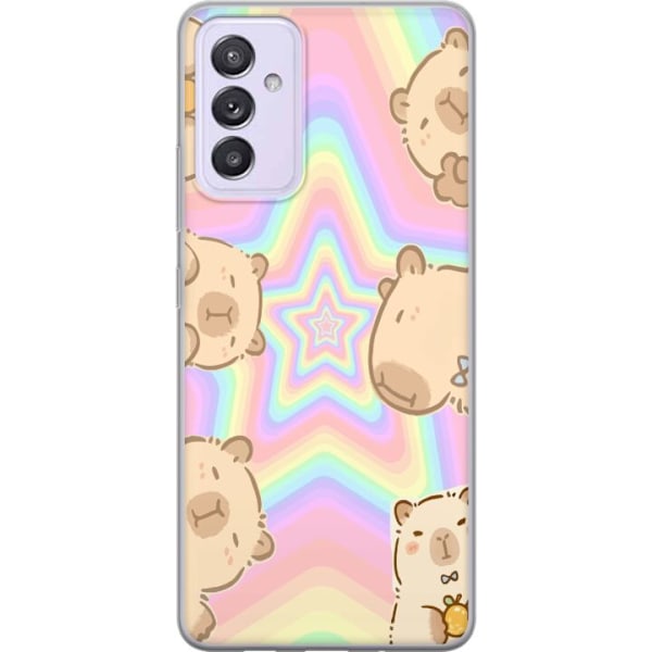 Samsung Galaxy A82 5G Gjennomsiktig deksel Kawaii Capybara Gal