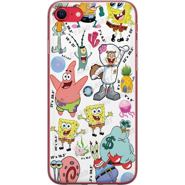 Apple iPhone 7 Genomskinligt Skal SpongeBob SquarePants